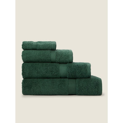 George Home Fir Green Super Soft Face Cloth