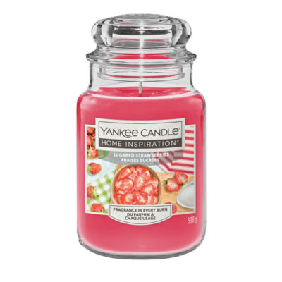 Yankee Candle Home Inspiration Large Jar Sugared Strawberries