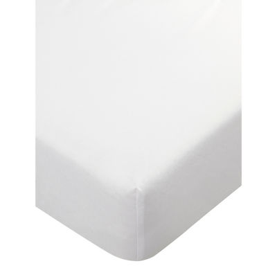 White Mattress Protector - Cotbed