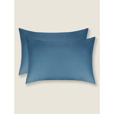 Sateen 100% Cotton 210 Thread Pillowcase Pair