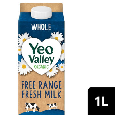 Yeo Valley Organic Fresh Whole Milk