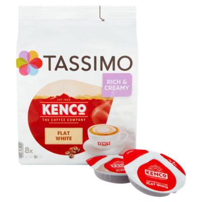 Tassimo Kenco Flat White Coffee Pods