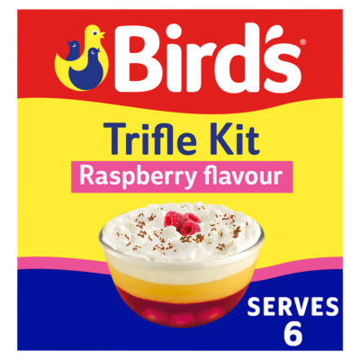 Raspberry Flavour Trifle Instant Dessert Mix Kit 141g thumbnail 4