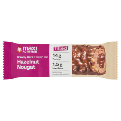 Filled Creamy Core Protein Bar Hazelnut Nougat thumbnail 2