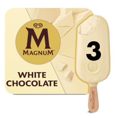 White Chocolate Ice Cream Sticks 3x 100 ml thumbnail 2