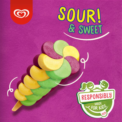 Heartbrand Twister Ice Lolly Fruit Zingerrr 4 x 70 ml thumbnail 4
