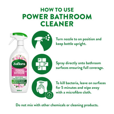Sweet Freesia & Jasmine Power Bathroom 800ml thumbnail 4