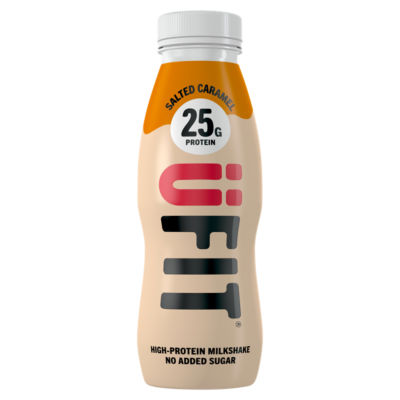 Salted Caramel High-Protein Milkshake 330ml thumbnail 2