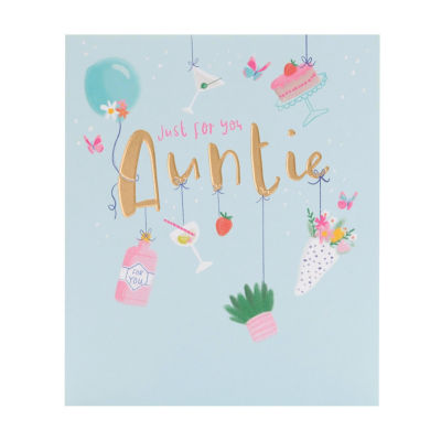 Auntie Birthday Card