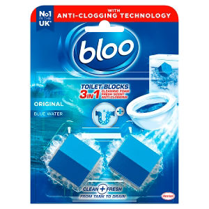 Bloo 2in1 In-Cistern Original Blue Toilet Blocks