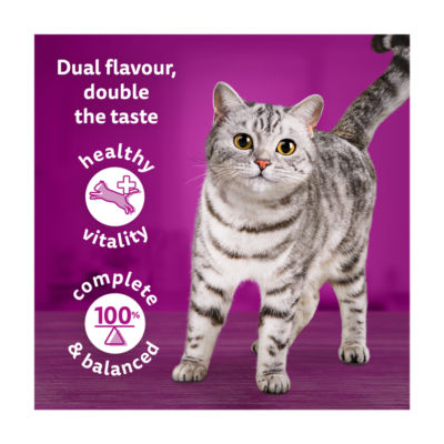 1+ DUO MEATY Combos Wet Cat Food Pouches in Jelly 12 x 85g thumbnail 3