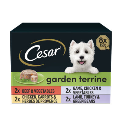 Garden Terrine Wet Dog Food Tray Mixed in Loaf 8 x 150g thumbnail 2