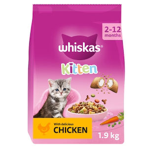Kitten 2-12 mnths Dry CHICKEN Cat Food 1.9kg thumbnail 2