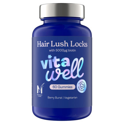 60 Hair Lush Locks Berry Burst Gummies thumbnail 2