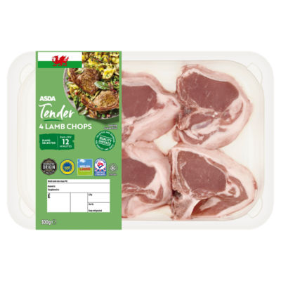 Tender 4 Lamb Chops 300g thumbnail 2