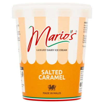 Luxury Dairy Ice Cream Salted Caramel 500ml thumbnail 2