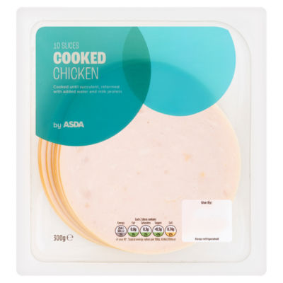 ASDA Cooked Chicken 10 Slices