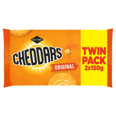 Baked Cheddars Cheese Biscuits Twin Pack 2x150g, 300g thumbnail 2