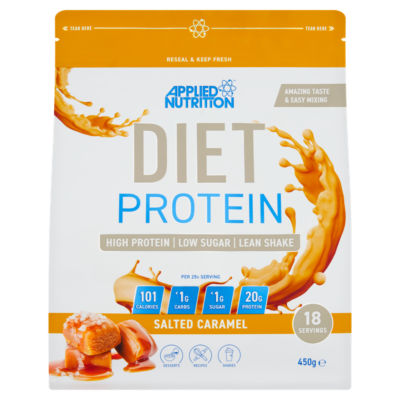 Salted Caramel Diet Protein 450g thumbnail 2