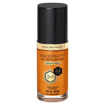 All Day Flawless Foundation 91 Warm Amber 30ml thumbnail 2