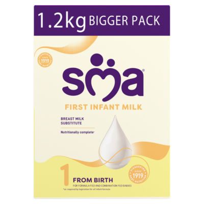 ® 1 First Infant Baby Milk Formula Powder from birth 1.2 kg thumbnail 2