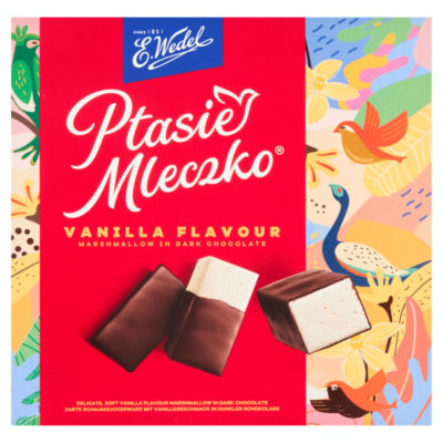 Wedel Vanilla Marshmallow Coated in Dark Chocolate