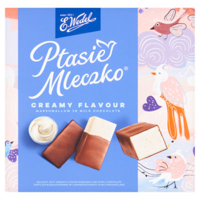 Ptasie Meczko Creamy Flavour Marshmallow in Milk Chocolate 340g thumbnail 2