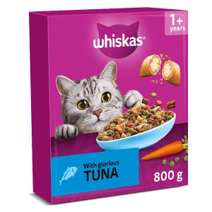 Whiskas 1+ Adult Dry Cat Food with Tuna