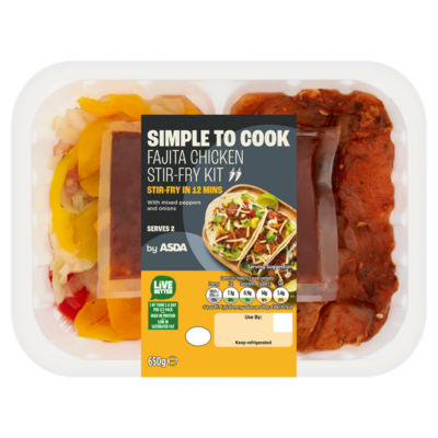 ASDA Smoky Fajita Chicken Stir-Fry Kit