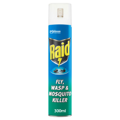Wasp, Mosquito & Fly Killer with Eucalyptus Aroma Oil Aerosol Spray 300ml thumbnail 2