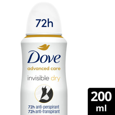 Dove Advanced Antiperspirant Deodorant Invisible Dry Aerosol