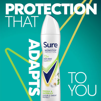 Nonstop Protection Anti-Perspirant Aerosol Freesia & Water Lily 250ml thumbnail 3