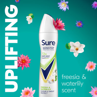 Nonstop Protection Anti-Perspirant Aerosol Freesia & Water Lily 250ml thumbnail 4