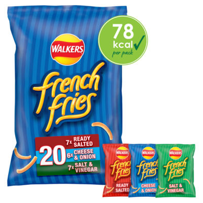 French Fries Snacks Variety Multipack Crisps 20x18g thumbnail 2