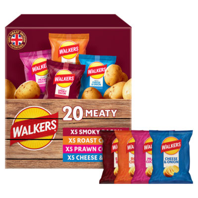 Walkers Meaty Pack 20 x 25g