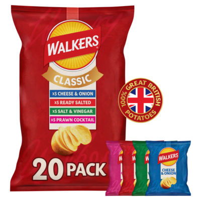 Classic Variety Multipack Crisps 20 x 25g thumbnail 4