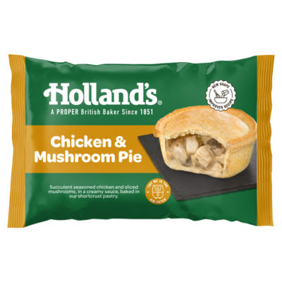 Chicken & Mushroom Pie thumbnail 2