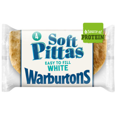 4 White Soft Pittas thumbnail 3
