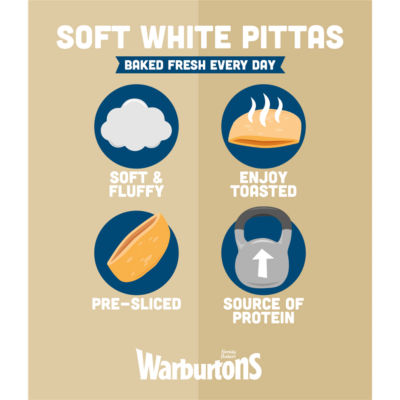 4 White Soft Pittas thumbnail 4