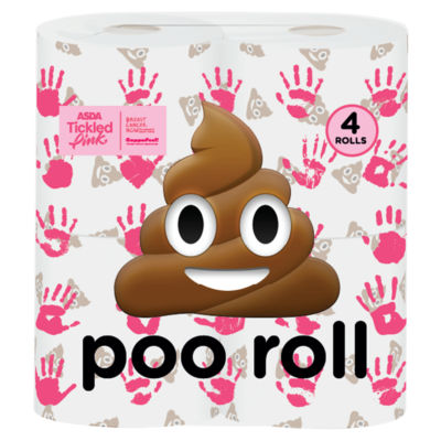 Reflections Decorated Poo Roll 4 Rolls