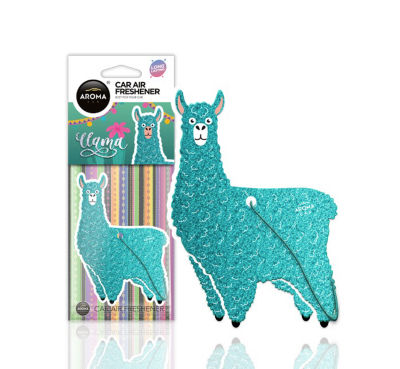 Glitter Llama Air Freshener thumbnail 2