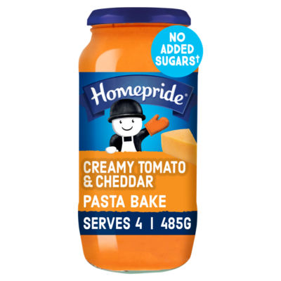 No Added Sugar Pasta Bake Sauce Tomato & Cheddar Cheese 485g thumbnail 2