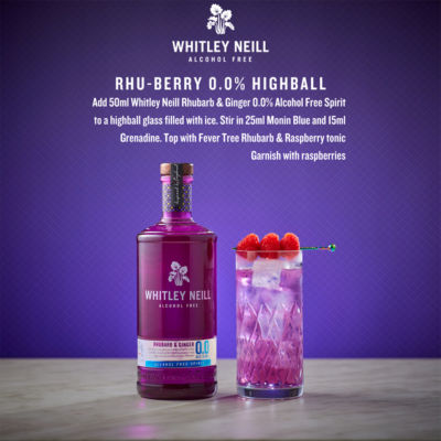 Rhubarb & Ginger 0% Alcohol Free Spirit 70cl thumbnail 4
