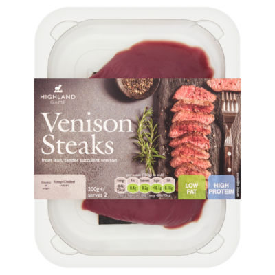 Venison Steaks 200g