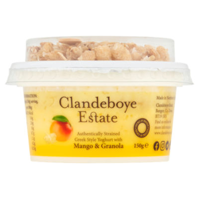 Authentically Strained Greek Style Yoghurt with Mango & Granola thumbnail 2