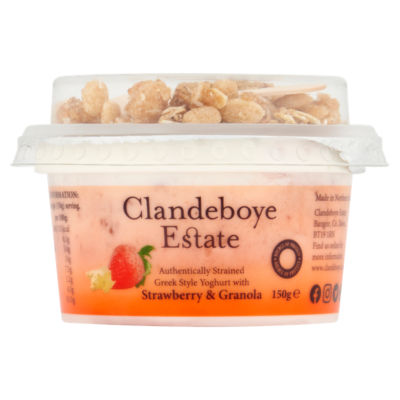 Authentically Strained Greek Style Yoghurt with Strawberry & Granola thumbnail 2