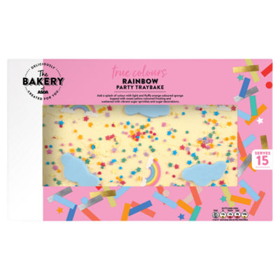 The Bakery True Colours Rainbow Party Traybake thumbnail 2
