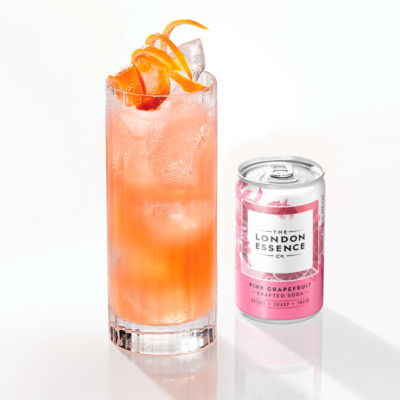 London Essence Pink Grapefruit Crafted Soda Cans 6 x 150ml thumbnail 3