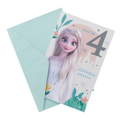 4th Birthday Card