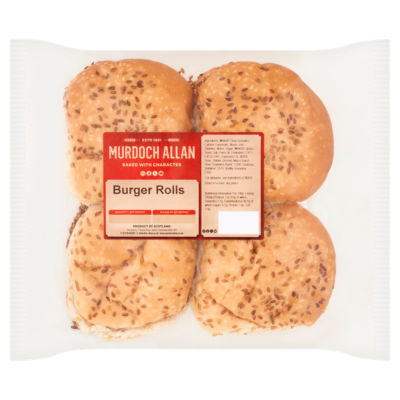 4 Burger Rolls